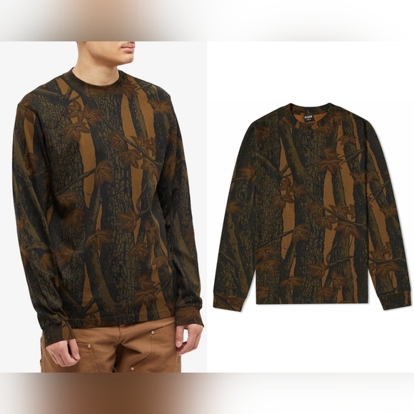 Filson Men's Long Sleeve T-Shirt in Camo - Picture 1 of 8